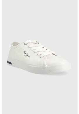 Pepe Jeans Ниски кецове KENTON в бяло PLS31440 - Pepit.bg