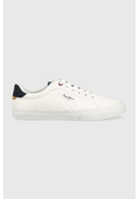 Pepe Jeans Ниски кецове KENTON в бяло PMS30906 - Pepit.bg