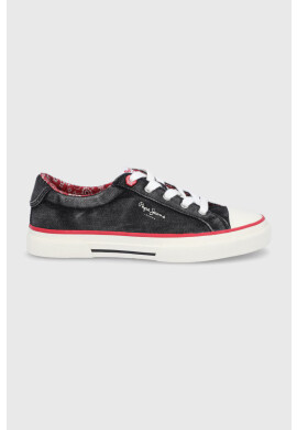 Pepe Jeans Обувки Kenton Origin дамски в черно - Pepit.bg