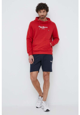 Pepe Jeans Памучен къс панталон Edward в тъмносиньо - Pepit.bg