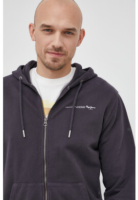 Pepe Jeans Памучен суичър David Zip - Pepit.bg