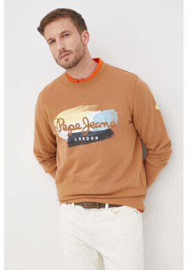 Pepe Jeans Памучен суичър Dawson - Pepit.bg