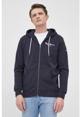 Pepe Jeans Памучен суичър George Zip - Pepit.bg
