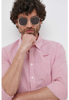Pepe Jeans Памучна риза Percy - Pepit.bg