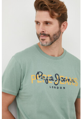 Pepe Jeans Памучна тениска - Pepit.bg