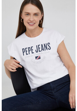 Pepe Jeans Памучна тениска - Pepit.bg