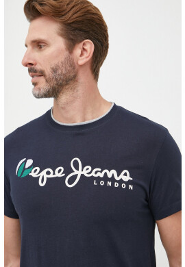Pepe Jeans Памучна тениска - Pepit.bg