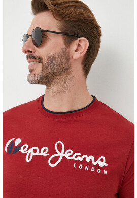 Pepe Jeans Памучна тениска - Pepit.bg