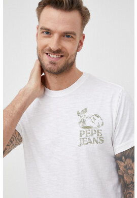 Pepe Jeans Памучна тениска Aldarian - Pepit.bg