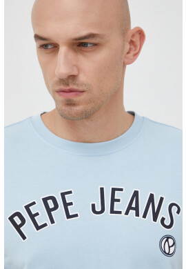 Pepe Jeans Памучна тениска Alessio - Pepit.bg