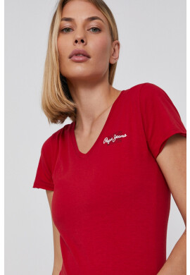 Pepe Jeans Памучна тениска Bleu - Pepit.bg