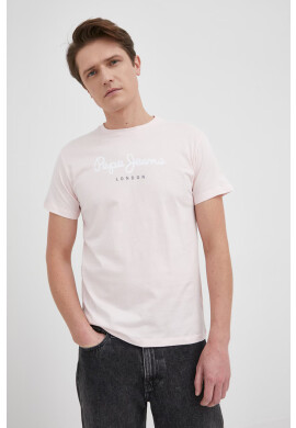 Pepe Jeans Памучна тениска Eggo N - Pepit.bg
