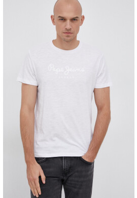 Pepe Jeans Памучна тениска Horst - Pepit.bg