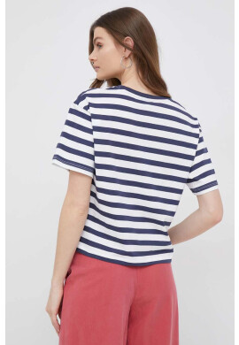 Pepe Jeans Памучна тениска Navy - Pepit.bg