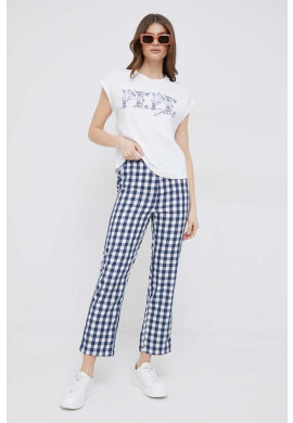 Pepe Jeans Памучна тениска Nolly в бяло - Pepit.bg