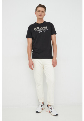 Pepe Jeans Памучна тениска Scout - Pepit.bg