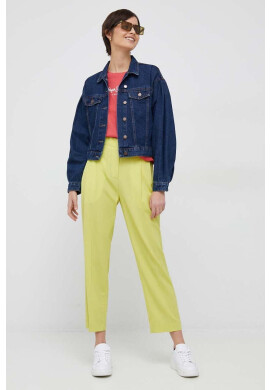 Pepe Jeans Памучна тениска Wendy В червено - Pepit.bg