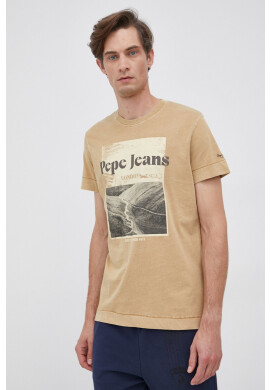 Pepe Jeans Памучна тениска - Pepit.bg