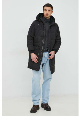 Pepe Jeans Парка Jaden мъжка в черно със зимна изолация - Pepit.bg