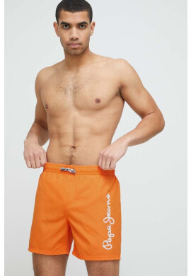 Pepe Jeans Плувни шорти Finnick в оранжево - Pepit.bg