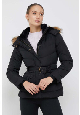 Pepe Jeans Пухено яке в черно със зимна изолация - Pepit.bg