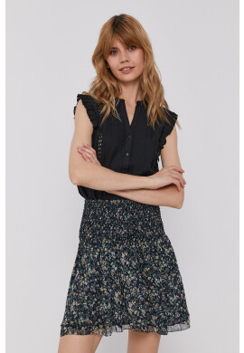 Pepe Jeans Риза Isla дамска в черно - Pepit.bg
