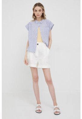 Pepe Jeans Риза с лен Iris - Pepit.bg