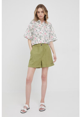 Pepe Jeans Риза с лен Lavinia - Pepit.bg