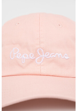 Pepe Jeans Шапка Lucia Cap в розово с апликация - Pepit.bg