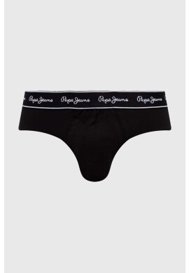 Pepe Jeans Слипове (3 броя) в черно - Pepit.bg