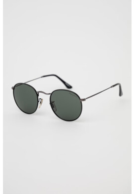 Pepe Jeans Слънчеви очила Rounded Slim Frame мъжки в черно - Pepit.bg