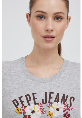 Pepe Jeans Тениска в сиво - Pepit.bg