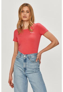 Pepe Jeans Тениска в розово - Pepit.bg