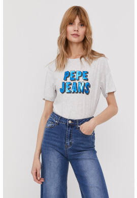 Pepe Jeans Тениска в сиво - Pepit.bg