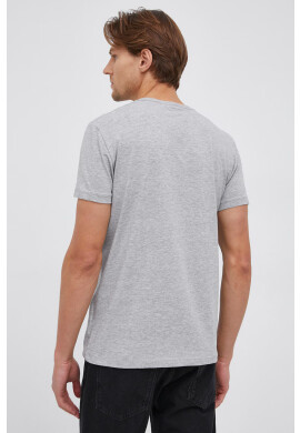 Pepe Jeans Тениска Original Stretch в сиво с принт - Pepit.bg