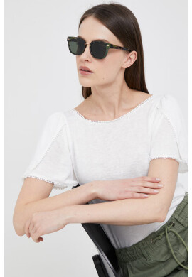 Pepe Jeans Тениска Petra в бяло - Pepit.bg