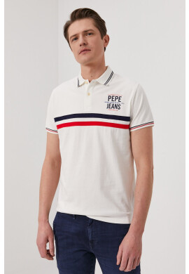 Pepe Jeans Тениска с яка - Pepit.bg