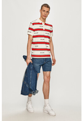 Pepe Jeans Тениска с яка Bart - Pepit.bg