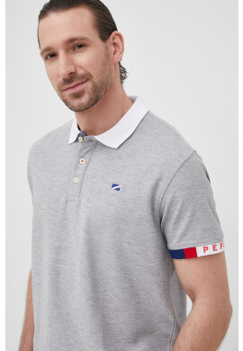 Pepe Jeans Тениска с яка Felix - Pepit.bg