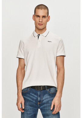 Pepe Jeans Тениска с яка Lucas - Pepit.bg