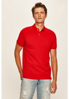 Pepe Jeans Тениска с яка Romero - Pepit.bg