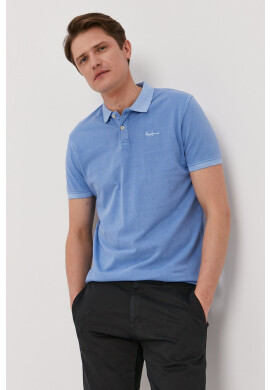 Pepe Jeans Тениска с яка Vincent - Pepit.bg