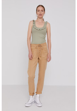 Pepe Jeans Топ Dorina дамски в зелено - Pepit.bg
