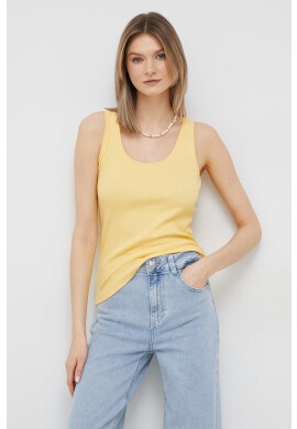 Pepe Jeans Топ Winona дамски в жълто - Pepit.bg