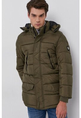 Pepe Jeans Яке Hidley мъжко в зелено със зимна изолация - Pepit.bg