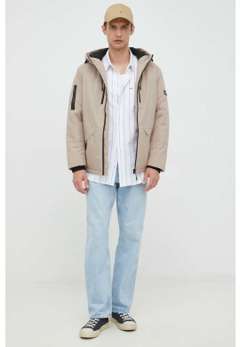Pepe Jeans Яке Jett в бежово с преходна изолация - Pepit.bg