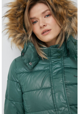 Pepe Jeans Яке June в зелено със зимна изолация - Pepit.bg