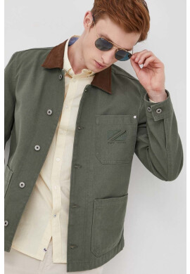 Pepe Jeans Яке Linus мъжко в зелено с преходна изолация - Pepit.bg