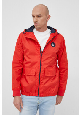 Pepe Jeans Яке Lucas мъжко в червено с преходна изолация - Pepit.bg