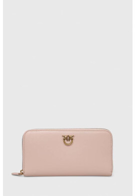 Pinko Кожен портфейл дамски в черно - Pepit.bg